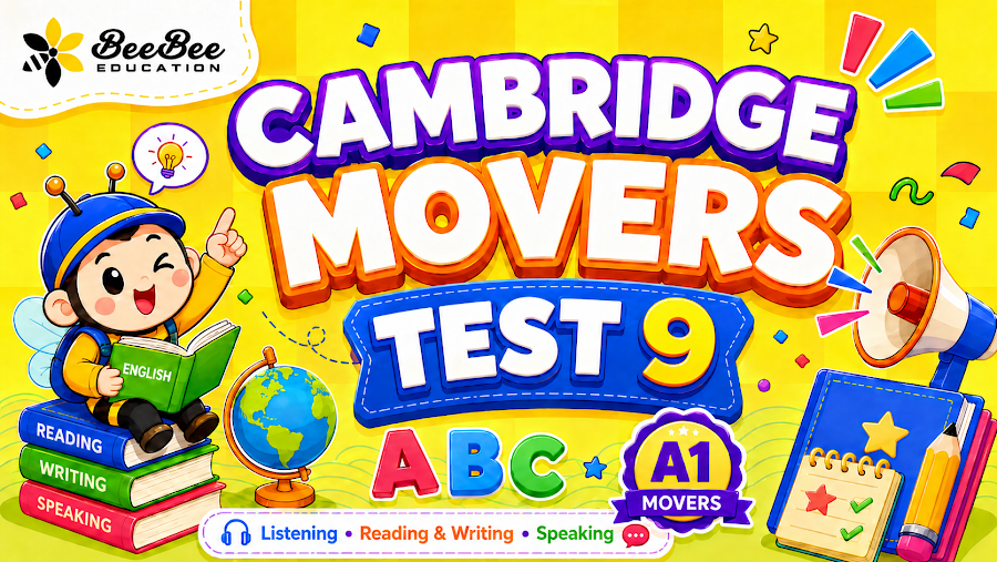 Đề thi Cambridge Movers Test 9