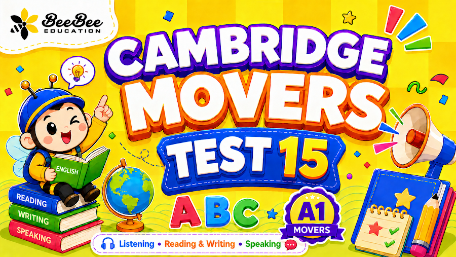 Đề thi Cambridge Movers Test 15
