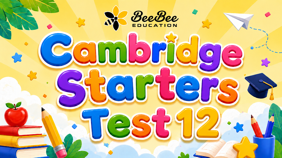 Đề thi Cambridge Starters Test 12