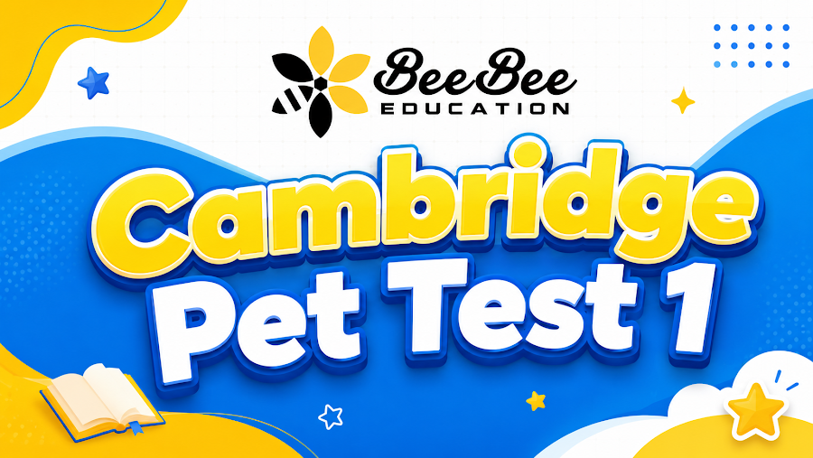 Đề thi Cambridge Pet Test 1