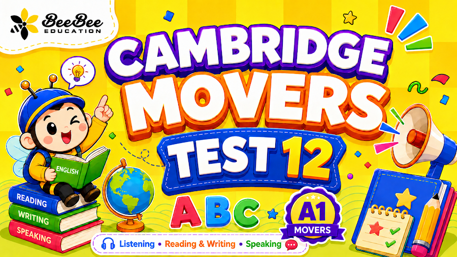 Đề thi Cambridge Movers Test 12