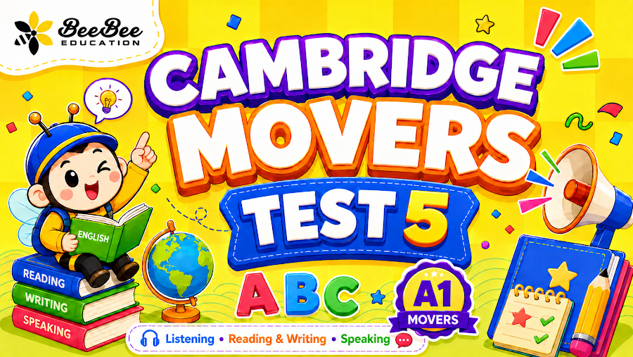 Đề thi Cambridge Movers Test 5