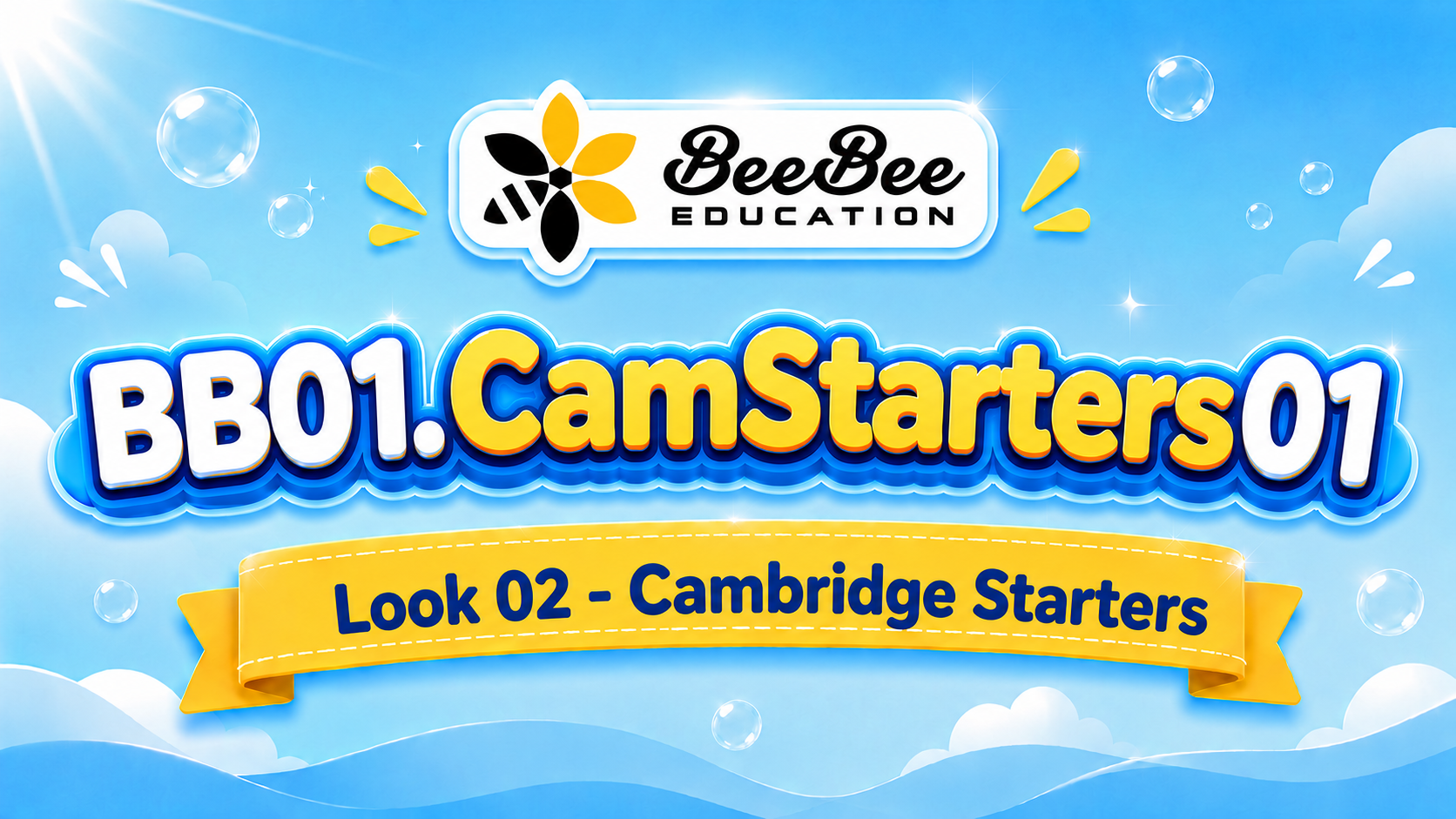 Lớp học BB01.CamStarters01