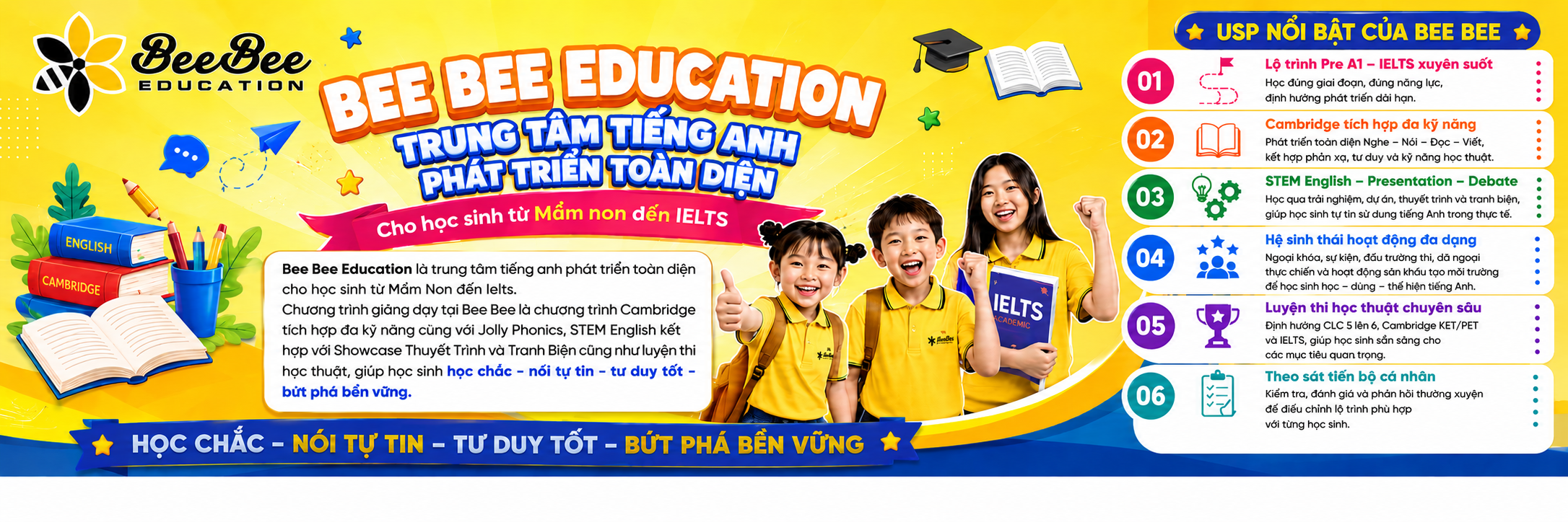 Giới thiệu về Bee Bee Education